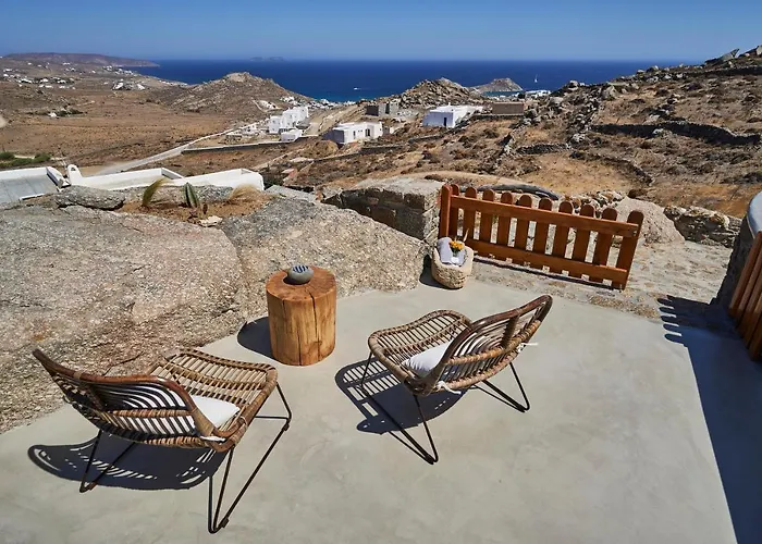 Сasa de vacaciones Teal Rock Mykonos Ano Mera