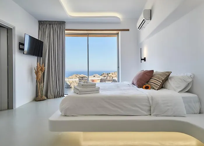 Teal Rock Mykonos Дом отдыха Ано Мера