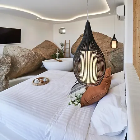 펜션 Teal Rock Mykonos 아노 메라