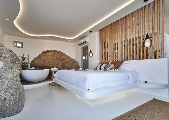 Hébergement de vacances Teal Rock Mykonos Ano Mera